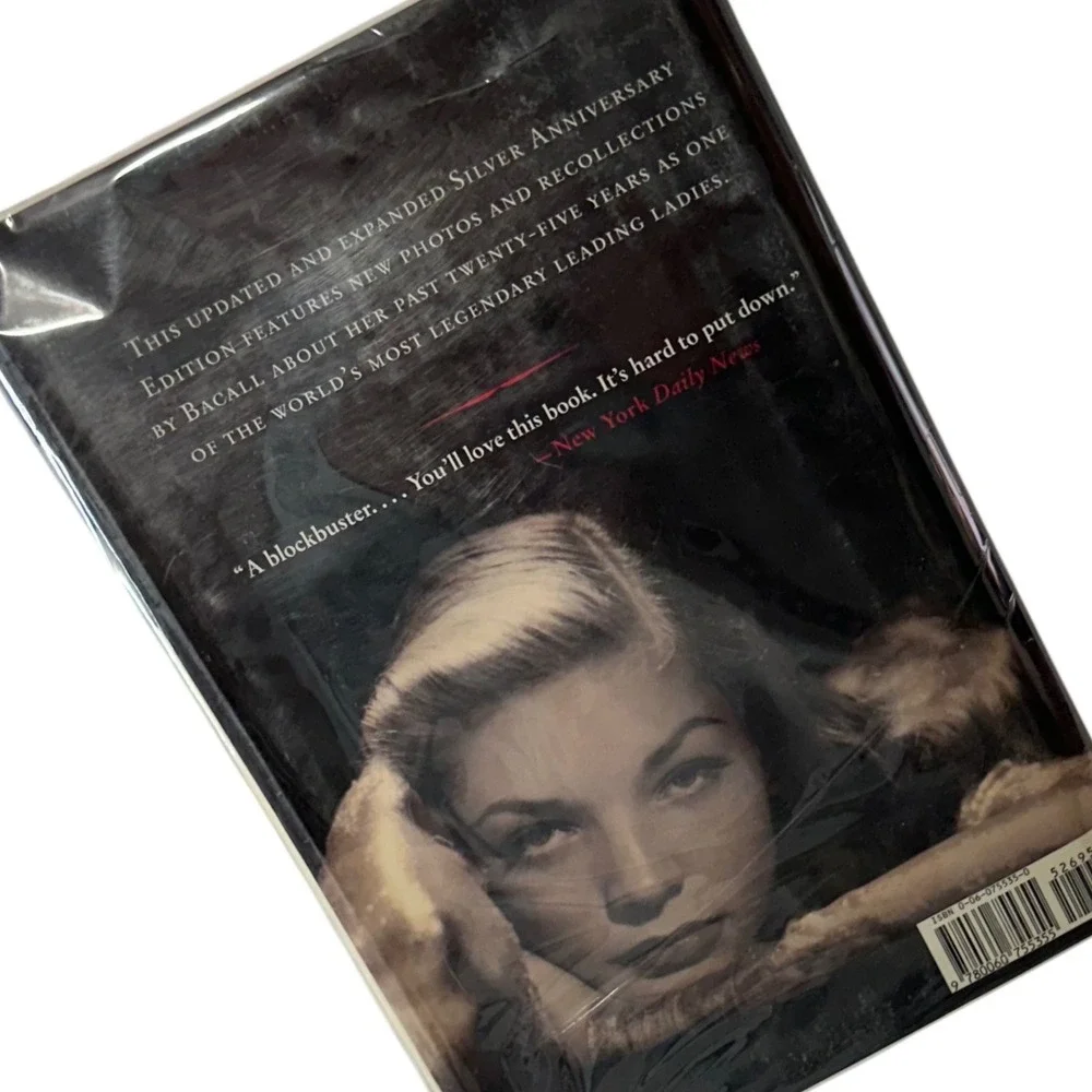 Lauren Bacall By Myself and Then Some Book Black Good Hardcover‎ Memoir 2005